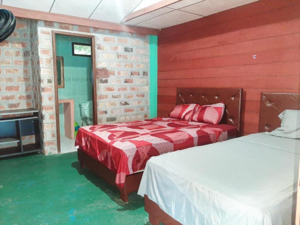 Hostal Eco-Aventura Montañita Buitenkant foto